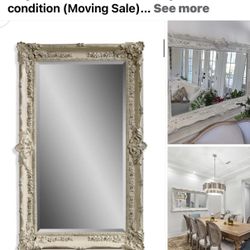Antique French Style Wall Mirror 