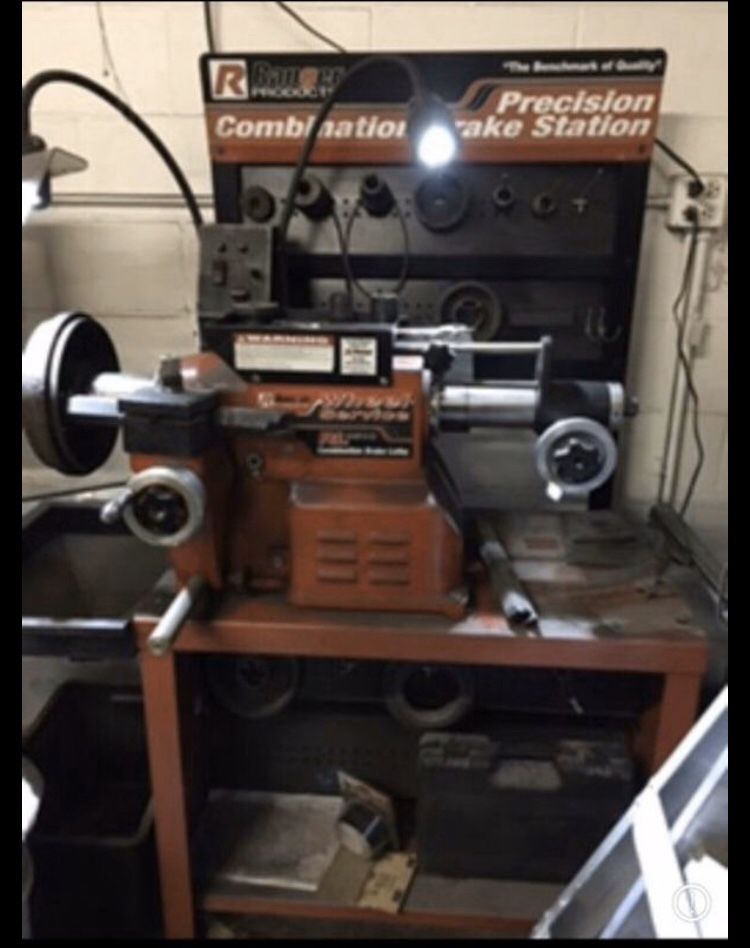 ranger rl-8500 combination brake lathe