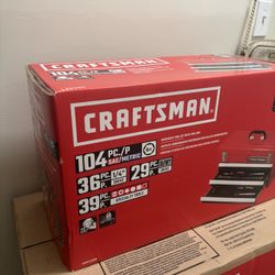 Craftsman Tool Box With Tools Brand New