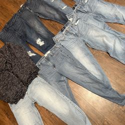 Hollister Jeans Bundle (Size 31W, 26L) (One Size 31W,27L)