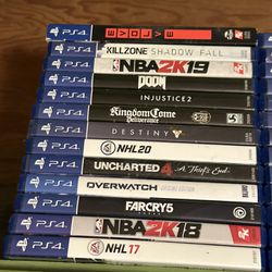 PlayStation 4 PS4 Games $10-20 Each