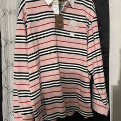 Supreme Burberry Rugby XXL for Sale in San Fernando, CA - OfferUp