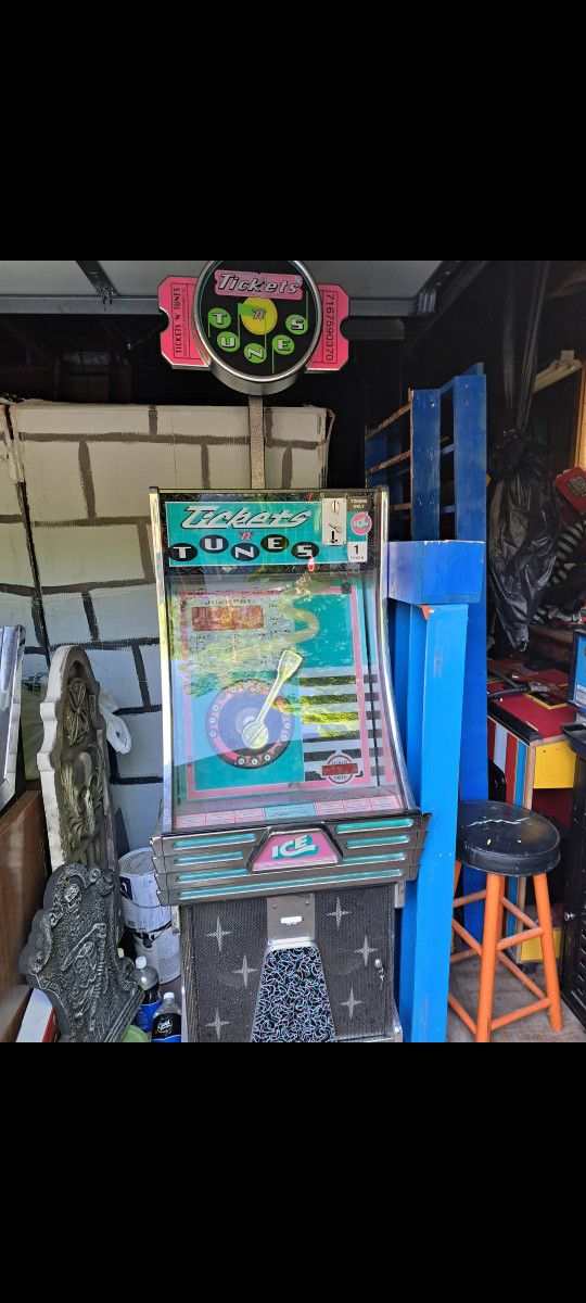 Tickets And Tunes Arcade Game
