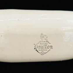 ROYAL DOULTON LAMBETH STONEWARE BOTTLE FOOT BED WARMER