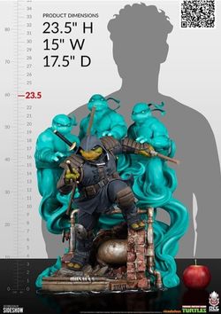 PCS TMNT The Last Ronin Premium Edition 1:4 Scale Statue -Long Sold out/Rare. Nt. Sideshow/prime1/xm Studios