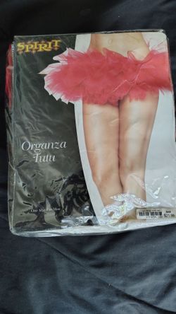 Spirit Organza Tutu Red One Size