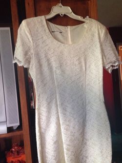 Off white lace dress
