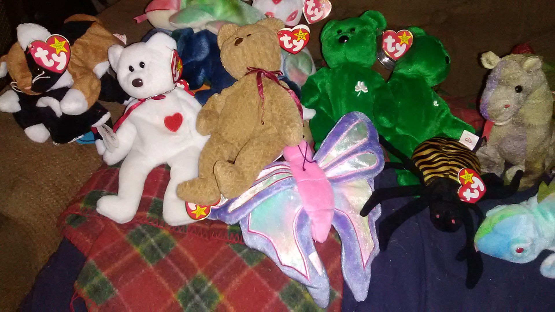 Rare Vintage Beanie Baby Collection
