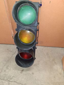ICC 46" traffic signal stop light with 12" lenses