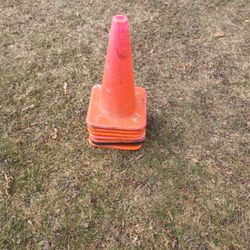 Orange cones