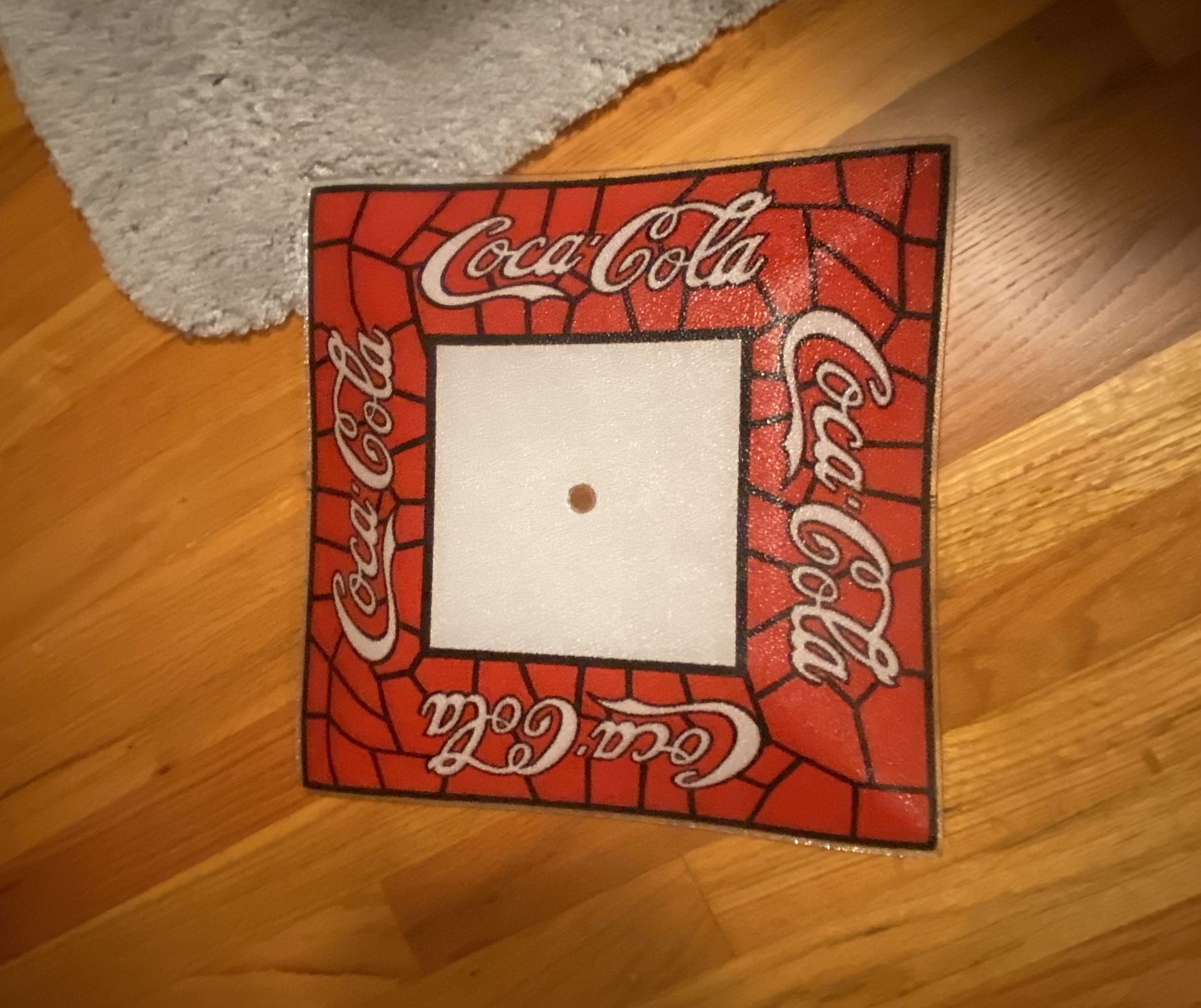 Coca Cola Glass Ceiling Light
