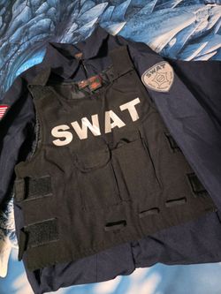 Swat Halloween Customes for kids 5-6yr