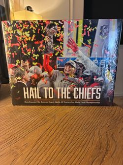 Kansas City Chiefs “Hail To The Chiefs” New & Sealed Hardback Collectible Book $25