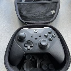 Xbox Elite Controller With Case And All Accessories 