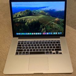 Apple MacBook Pro With Touch Bar 15” - Intel i7 - 16GB RAM - 512  SSD - macOS 13.6 Ventura