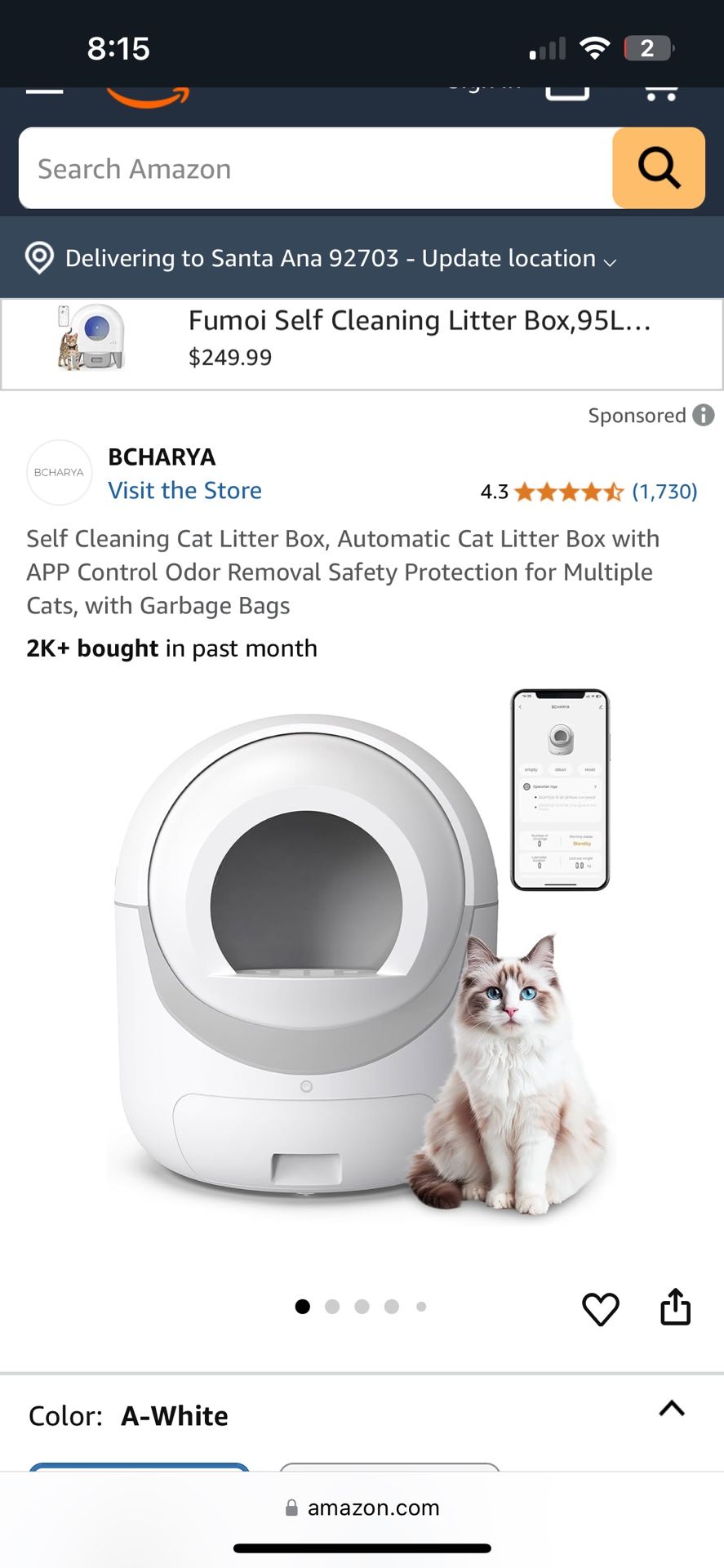 Brand New Automatic, Cat Litter Box Smart Worth 340,All Products : American Fashion Style Bags On Sale