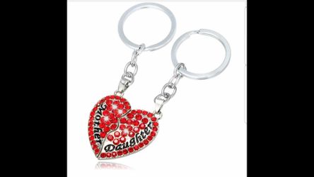 Mother-Daughter keychain in 3 colors