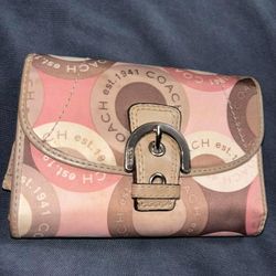 Coach Wallet Pink 