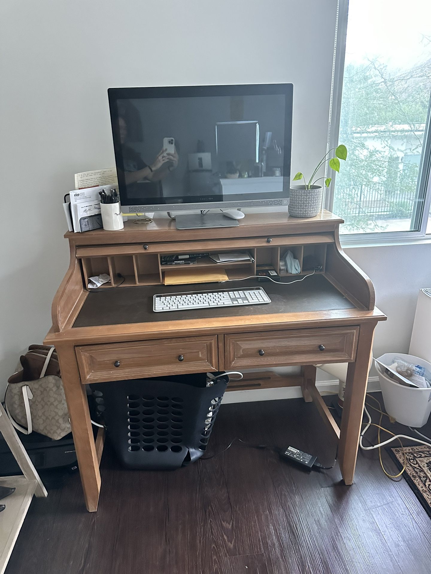 Vintage Roll Up desk