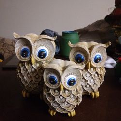 Set Of See No Eveil Owls $15 Ask For Price In The Rest