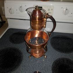 Copper  Tea Or Coffee Carafe 