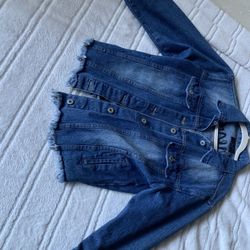 Denim Jacket With Design 