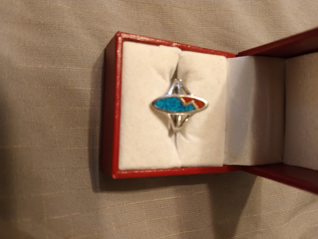 Turquoise Ring Size 6