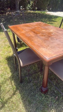 FREE Dining table set WITH 4 ,chairs