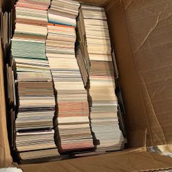  Over 1,500 Baseball And Football Cards