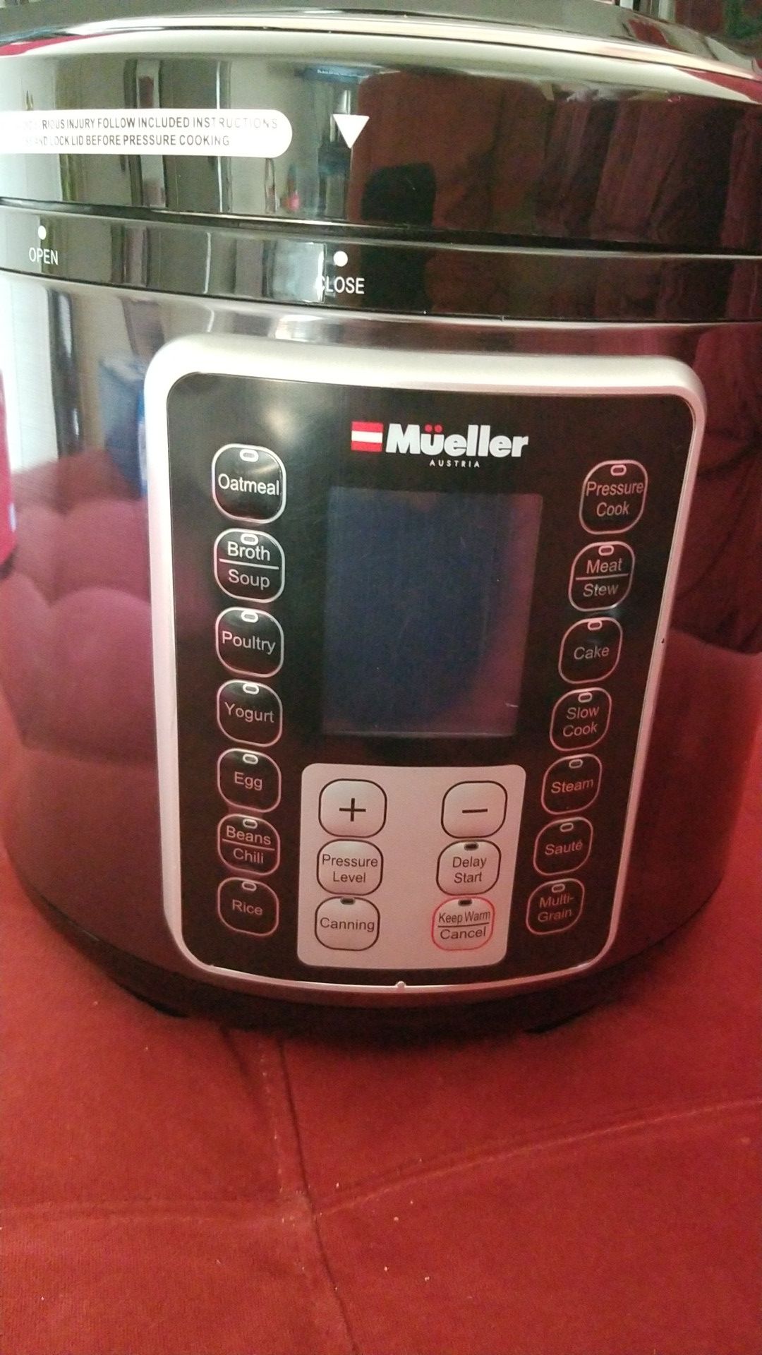 Mueller pressure cooker
