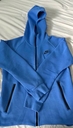 Nike Tech Fleece Full-Zip Hoodie Blue