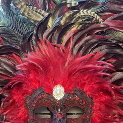 New Orleans New Years Mardi Gras Mask