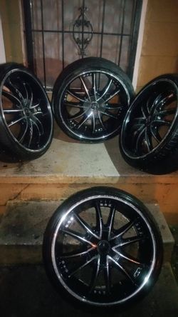 18' rims low profile need tires
