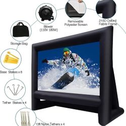 Blow Up Projector Screen 