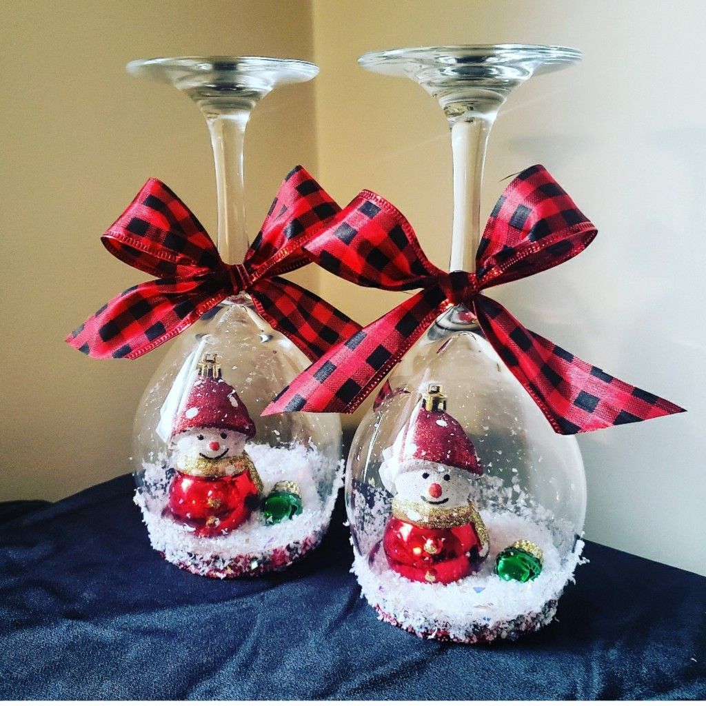 Perfect Pairing Holiday Wine Glass Candle Holders