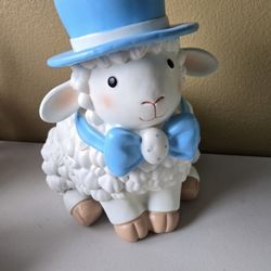 Easter Large Bow Tie Sheep