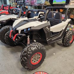 4x4 Remote control leather seats shocks soft tires screen for videos 1 to 6 years kid car vehicle