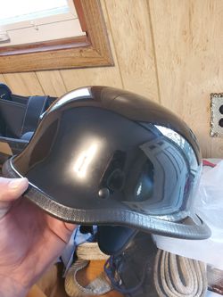 Size medium German style motorcycle helmet