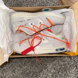 Off White Nike Dunk Lot 31/50