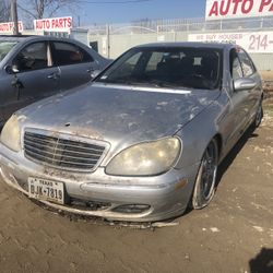 2003 Mercedes Benz S600 Base 12 Cyl 5.5L Car Parts