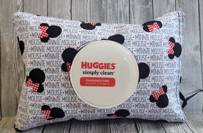 Minnie Mouse Huggies Wipes Cover 