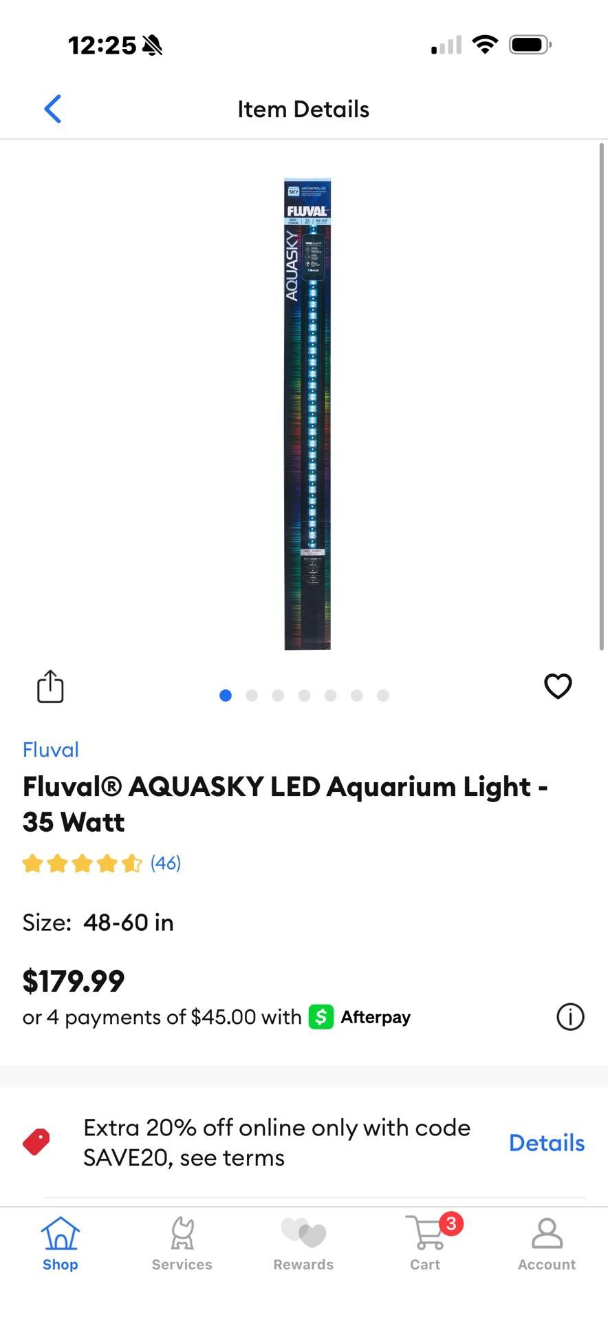 Aquarium Light 48-60 Inch