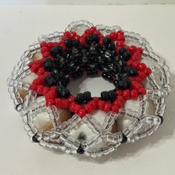 Horror Baby Head Cage Cuff Kandi Bracelet Halloween Themed NEW
