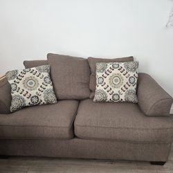 Used Brown Loveseat