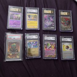 Pokemon Slabs all Graded