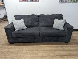 Grey Fabric Couch