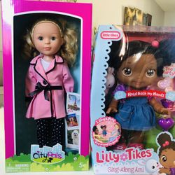 $28 For This 2 Beautiful  dolls Bundle It’s All Brand New And Pick Up Gahanna