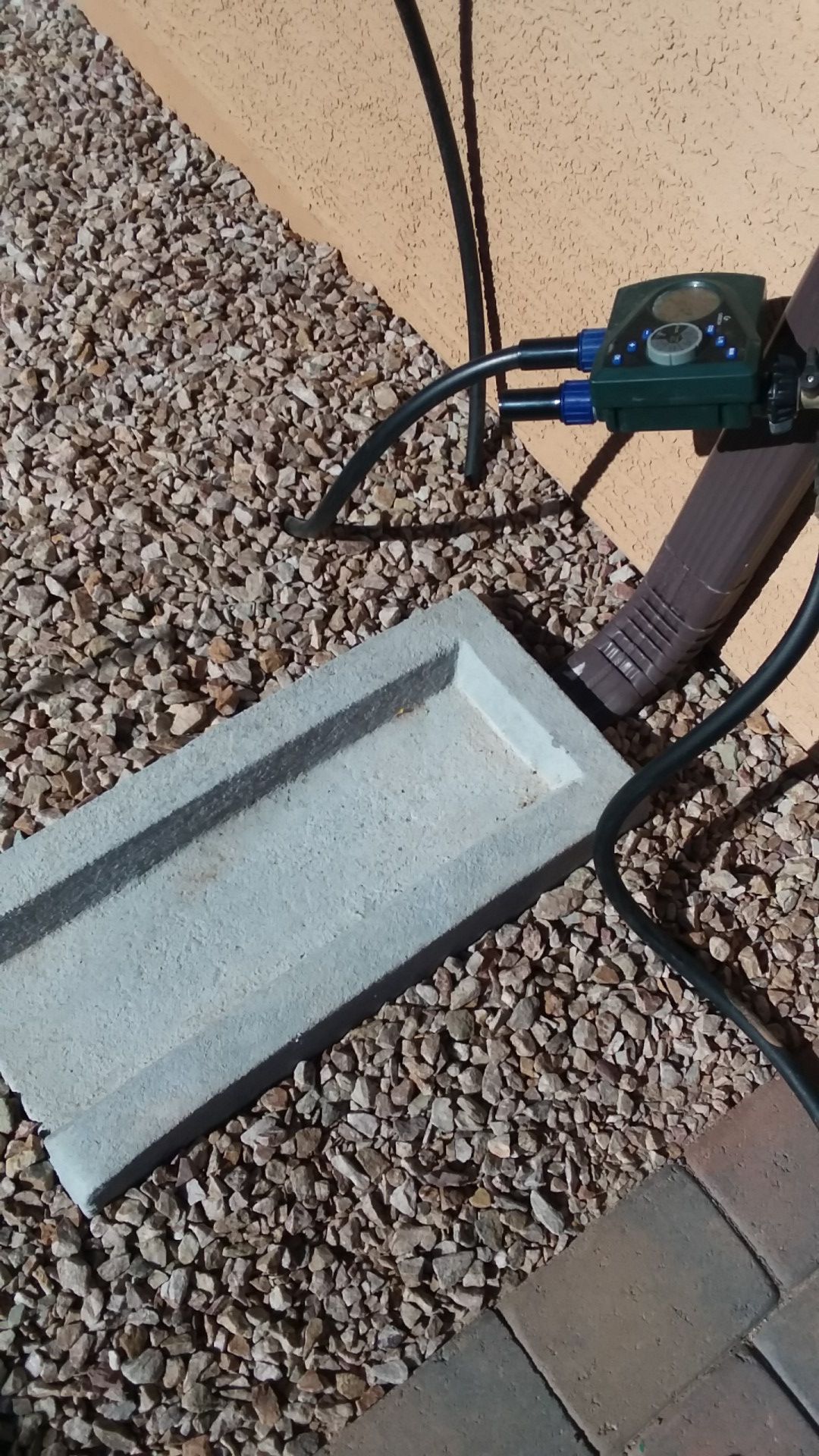 Concrete Gutter Downspout Splash Block