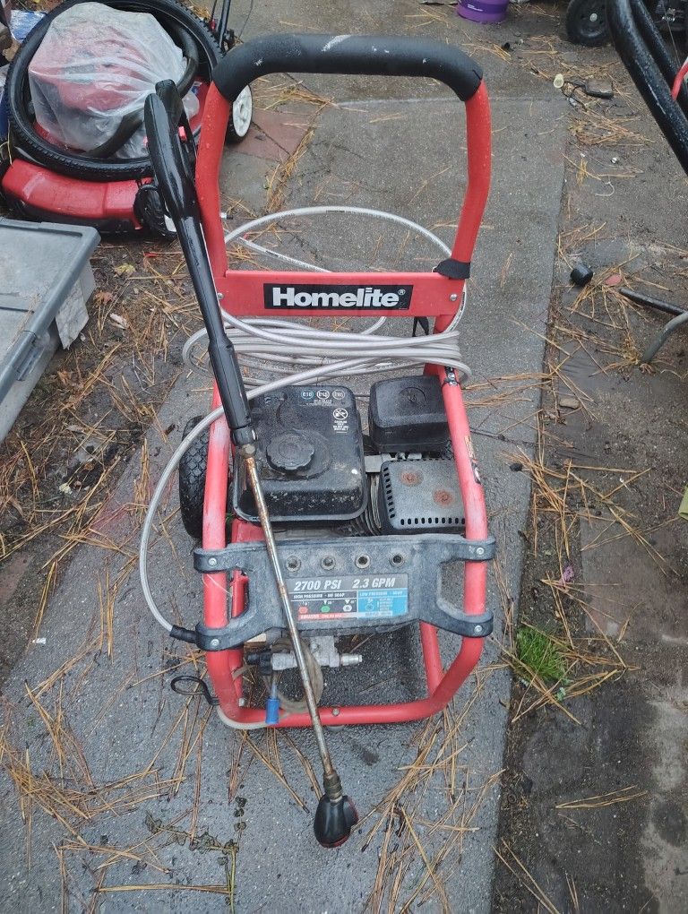 Working Pressure Washers