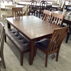 Ralene 6pc Rectangular Dining Room Set